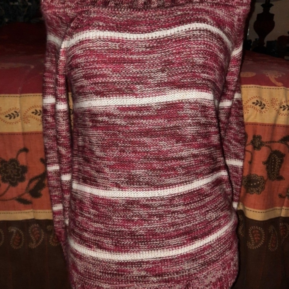 Sparkly off the shoulder sweater